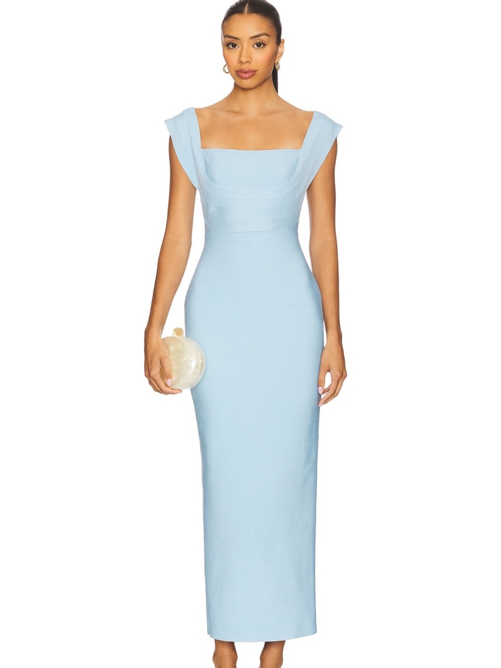 Elliatt Fiona Maxi Dress in Bridal Blue XL